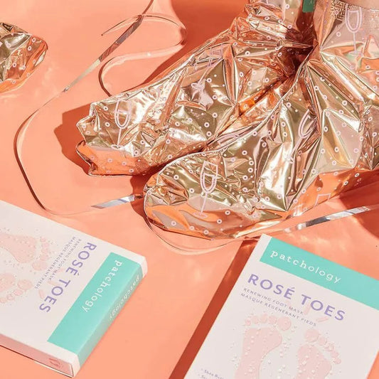 Rose Toes Renewing Foot Mask