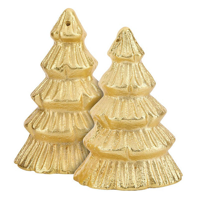 Gold Tree Salt & Pepper Shakers