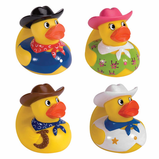 Rubber Duckies Cowboy Ducks Children's Toy