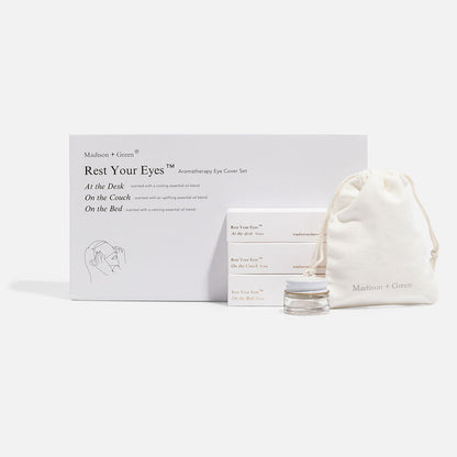Madison Green Rest Your Eyes Aromatherapy Set