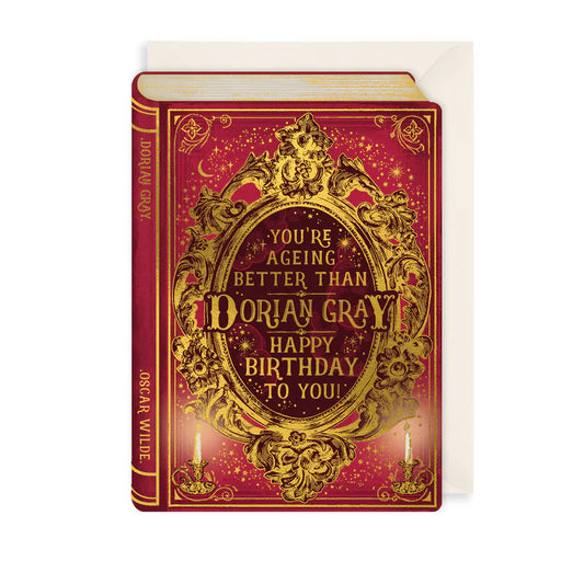 Ageing Better Than Dorian Gray, Book Birthday Card