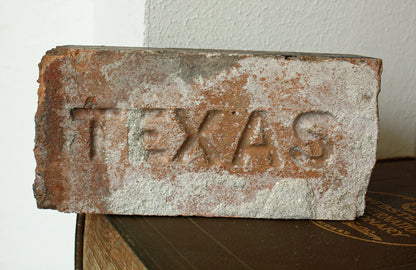 Red Clay Brick Paver Salvaged Vintage Texas Brick