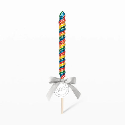 Rainbow Blast Spiral Lollipop
