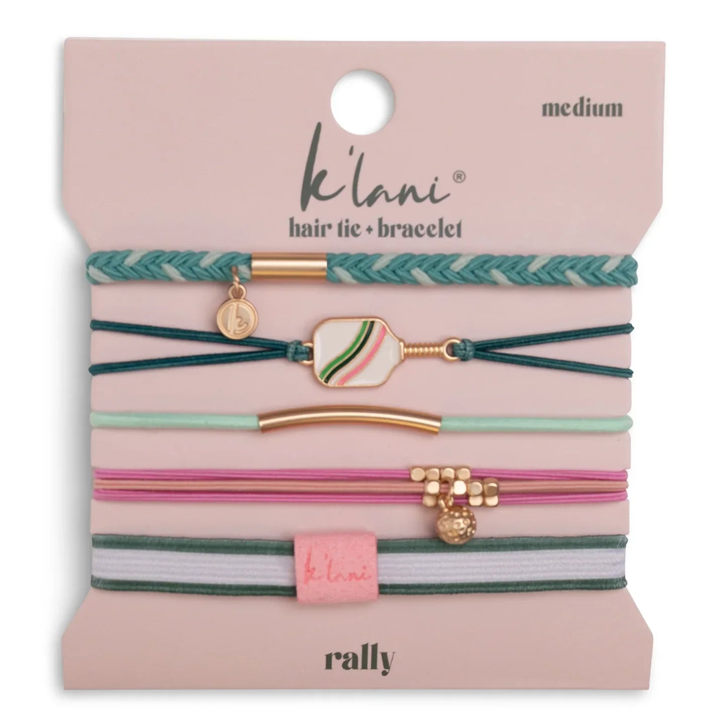 "Rally" Pickleball Hair Tie Bracelets