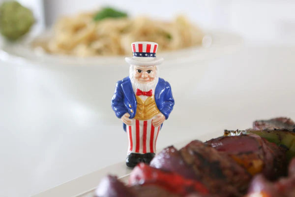 Nora Fleming Mini Patriotic Uncle Sam