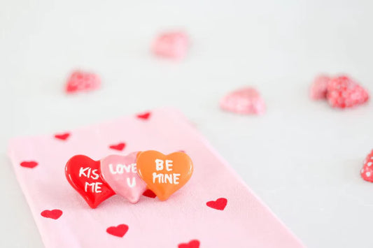 Nora Fleming Conversation Heart Mini IT'S A LOVE THING