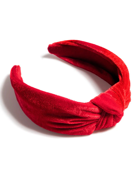 Red Jolly Knotted Headband