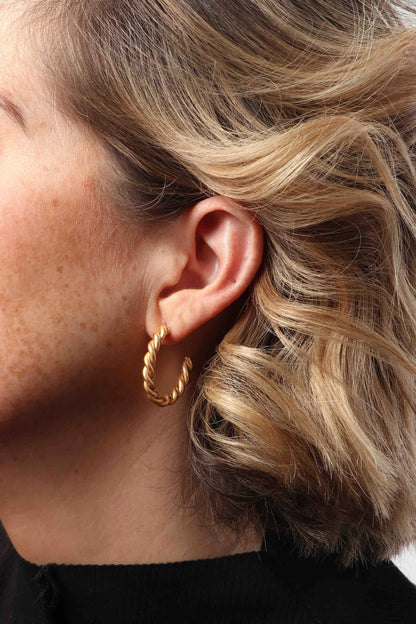 Marrin Costello Jewelry: Rita Hoop Earrings