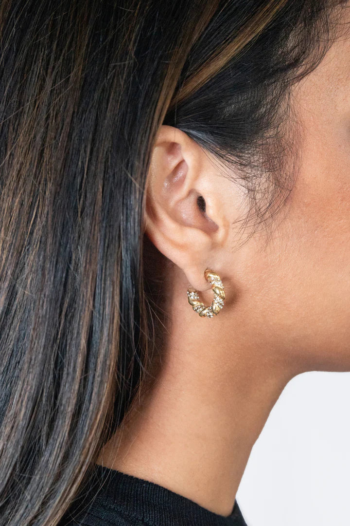 Marrin Costello Rita Hoops Pave