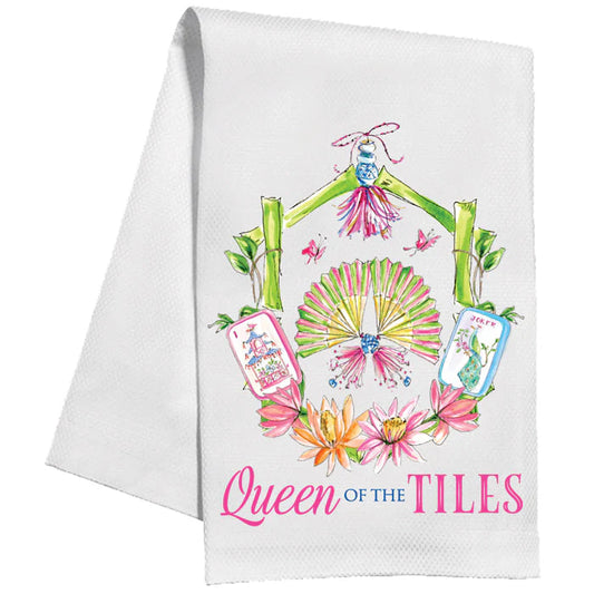 RosanneBeck Mahjong Kitchen Towel Collection.