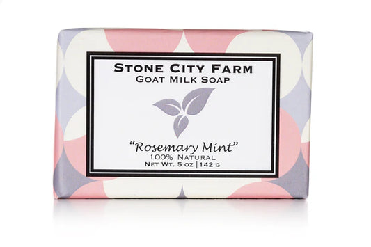 Stone City Farm Rosemary Mint Goat Milk Soap