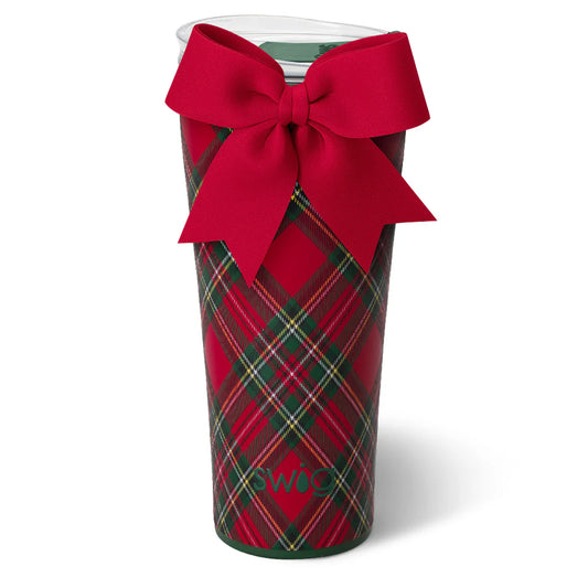 Christmas Plaid Tumbler -32 oz