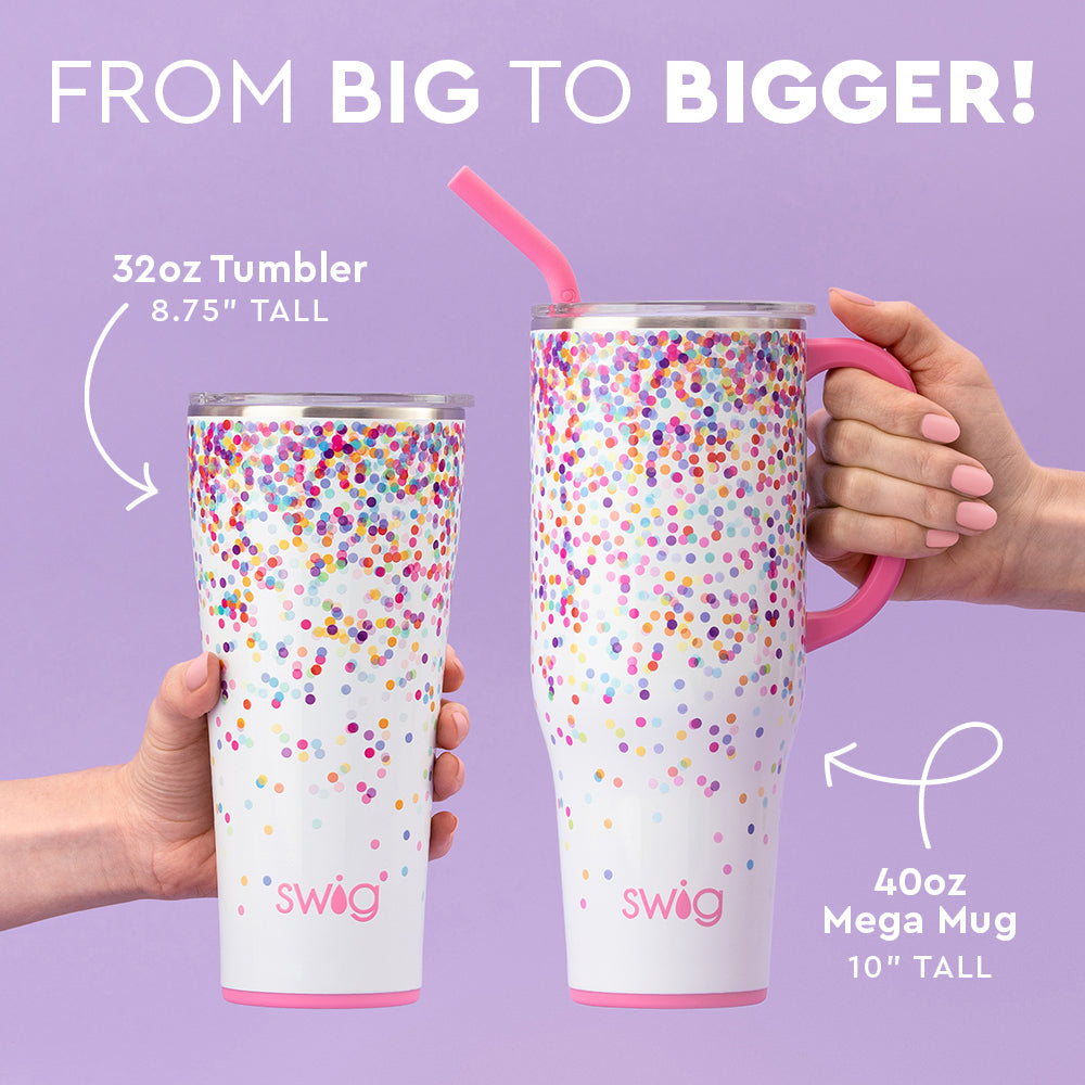 Swig Life Butterfly Bliss Mega Mug Tumbler - 40oz