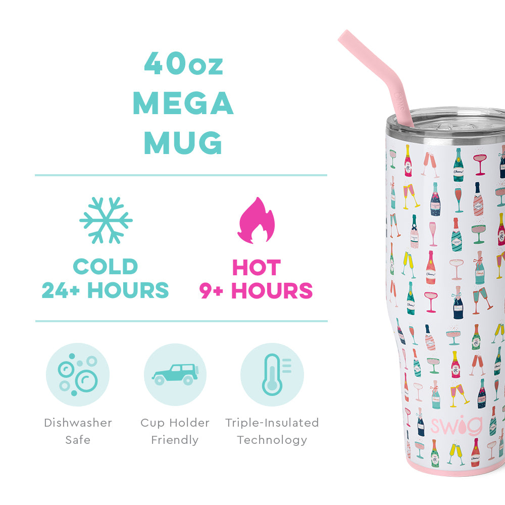 Swig Life Pop Fizz Mega Mug Tumbler (40oz)