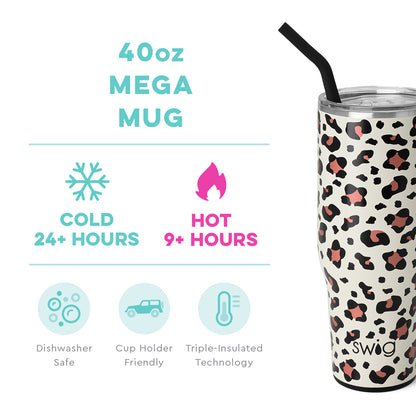 Swig Life Butterfly Bliss Mega Mug Tumbler - 40oz