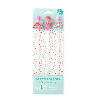 Swig Life Roller Rink Straw Toppers