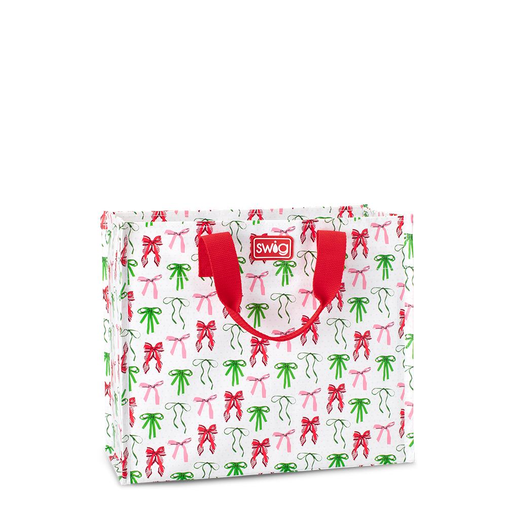 Ribbons & Bows Reusable Tote Bags