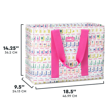 Mahjong Jumbo Swig Tote