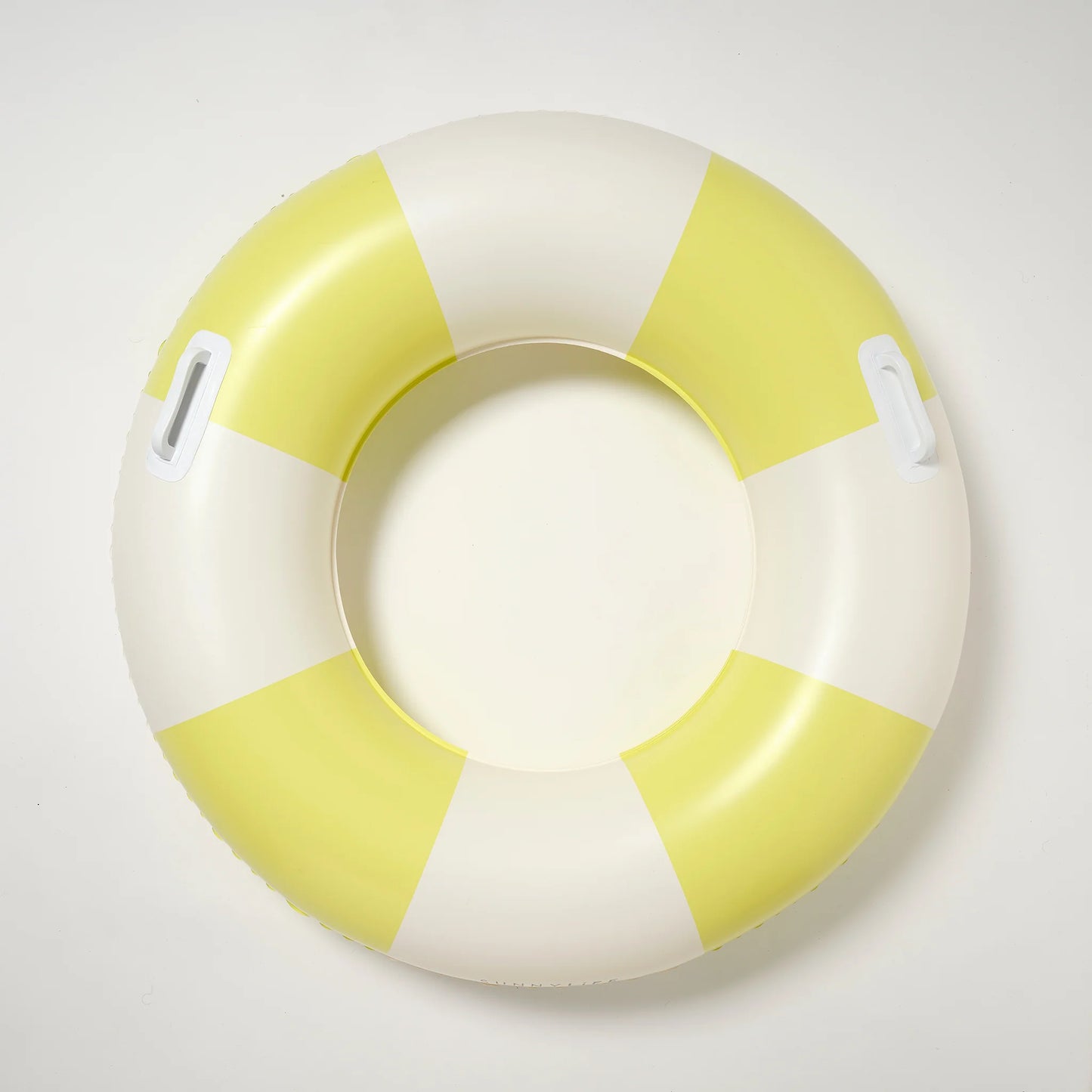 Slim Tube Pool Ring: Citrus Stripe