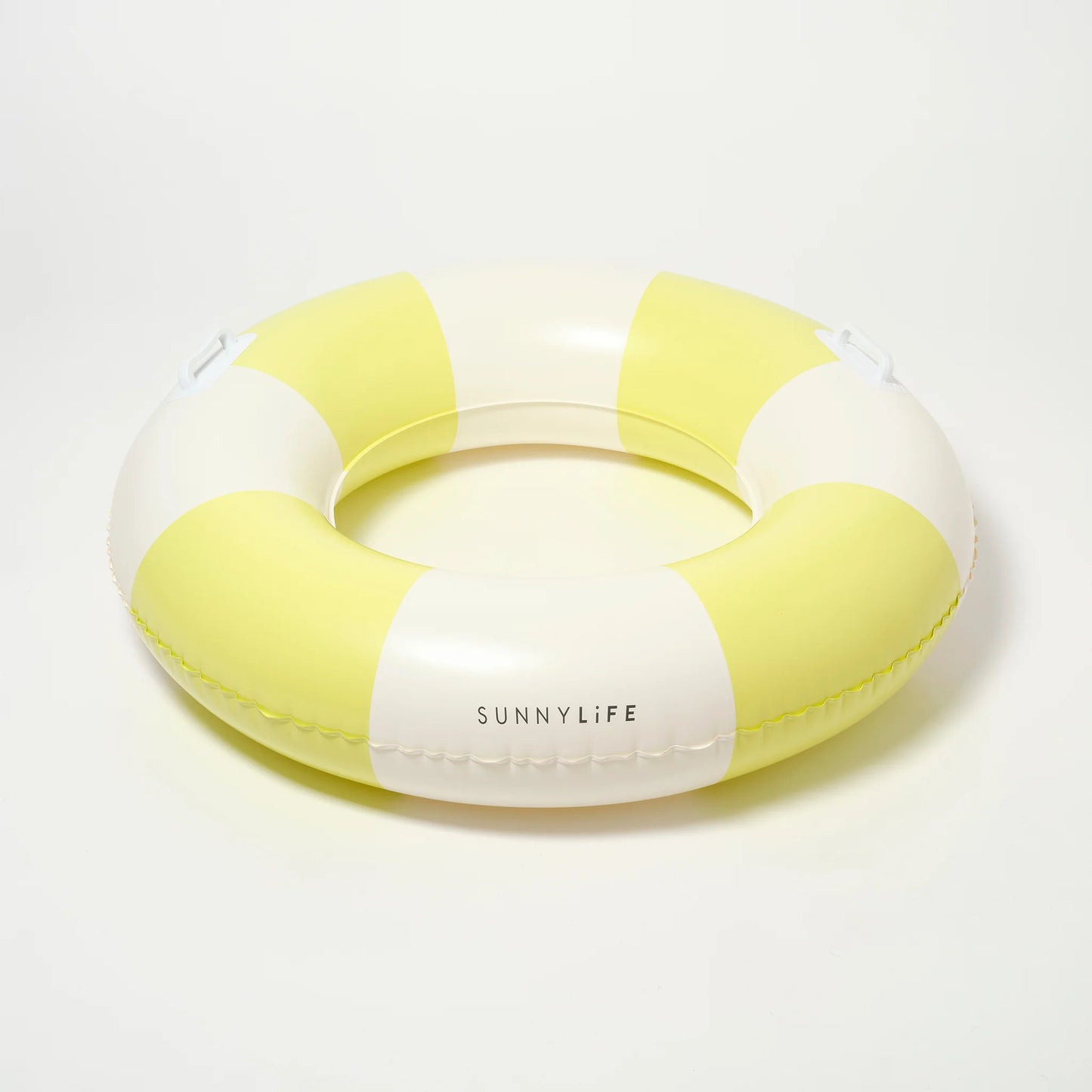 Slim Tube Pool Ring: Citrus Stripe