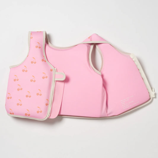 Kids Swim Vest: Cotton Candy & Cherry