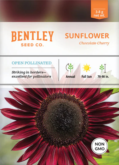 Sunflower Chocolate Cherry Seed Packets