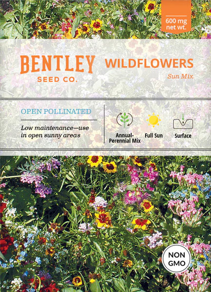 Sunny Wildflower Mix Seed