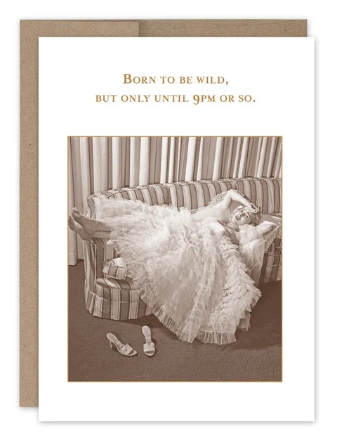 Born to Be Wild Birthday Card
