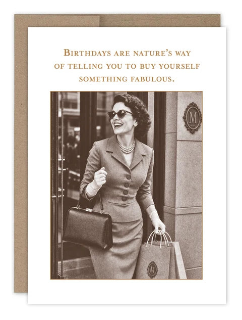 Nature's Way Birthday Card
