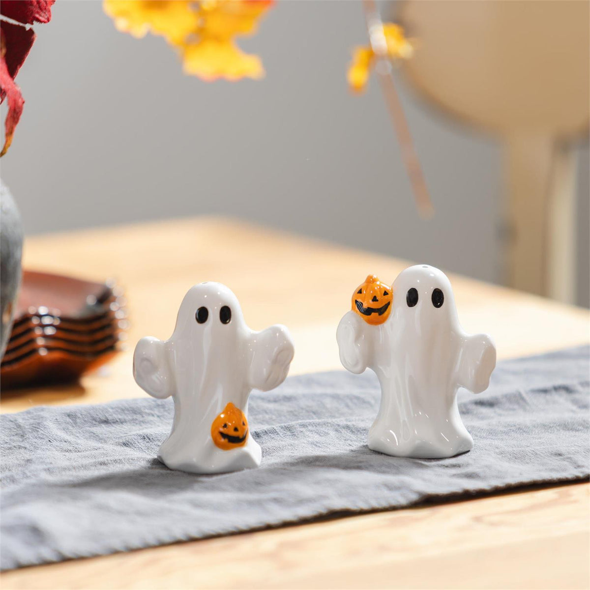 Ghost Salt & Pepper Shakers
