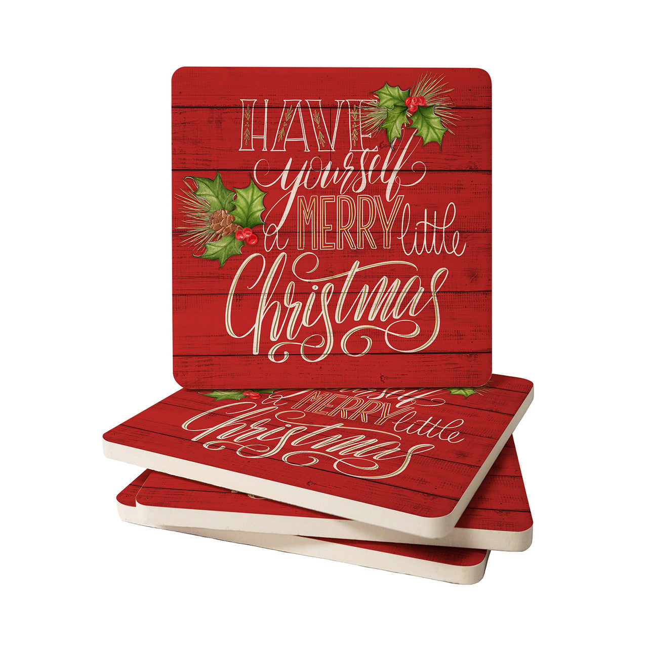 Have Yourself A Merry Little Christmas Coaster Set