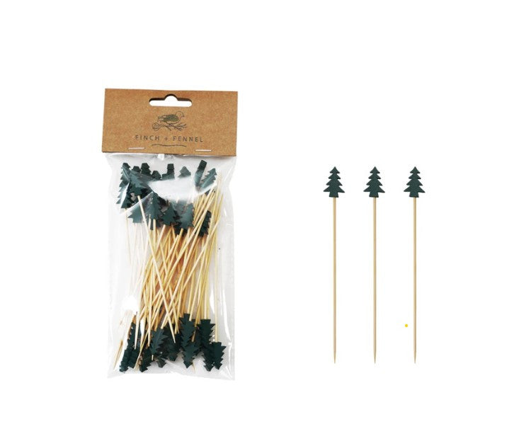 Finch + Fennel Bamboo Tree Skewers