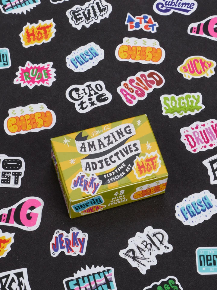 Amazing Adjectives Playtime Sticker Set