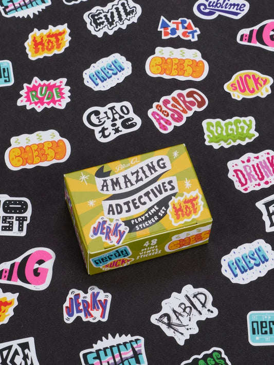 Amazing Adjectives Playtime Sticker Set
