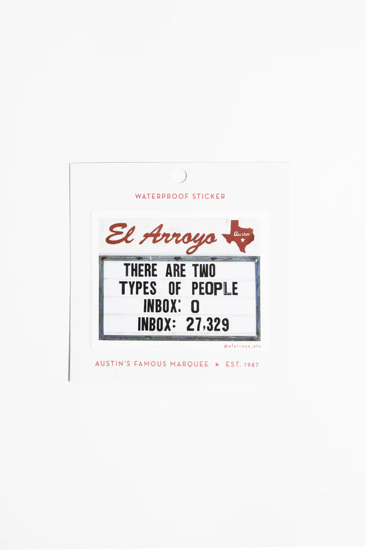 Sticker - Types of People