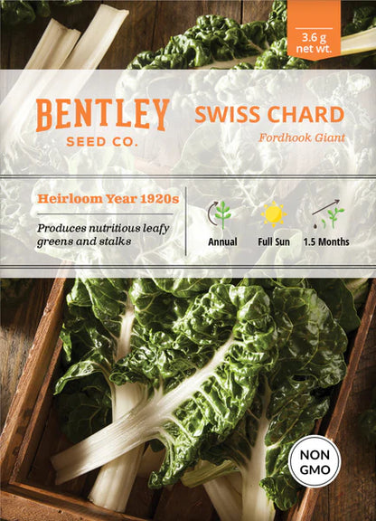 Swiss Chard- Fordhook Giant Seed Packets