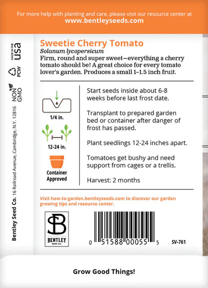 Tomato- Cherry Seed Packets