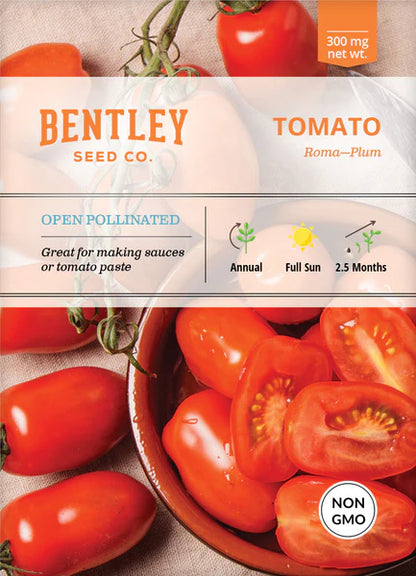 Tomato- Roma Seed Packets