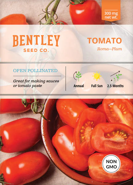 Tomato- Roma Seed Packets