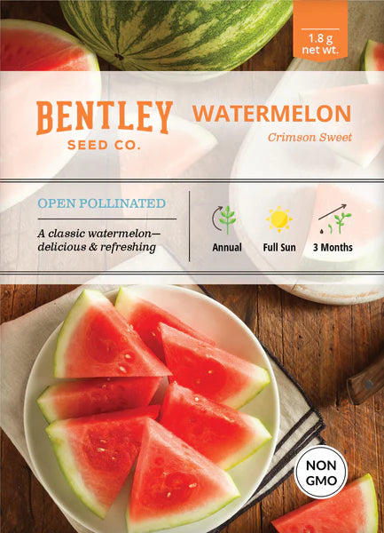 Watermelon- Crimson Sweet Seed Packets