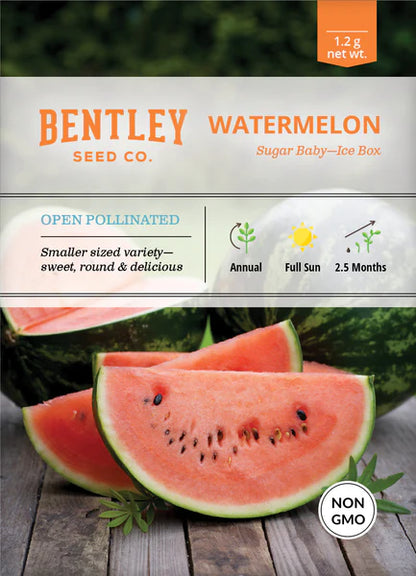 Watermelon- Sugar Baby Seed Packets