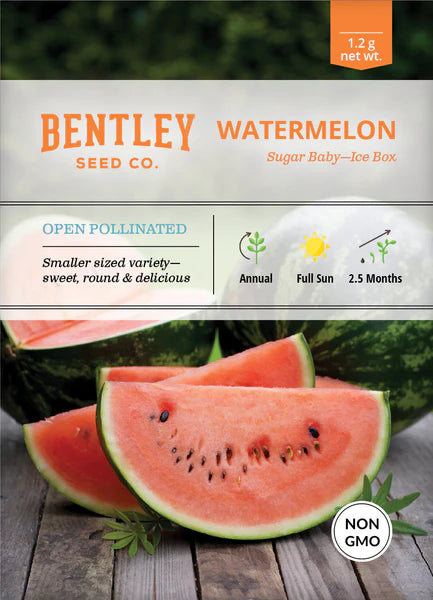 Watermelon- Sugar Baby Seed Packets