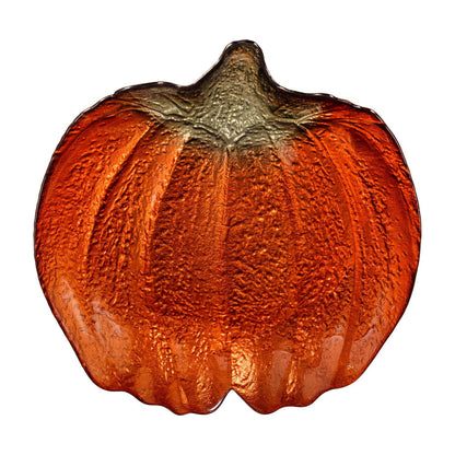 Glass Pumpkin Dish