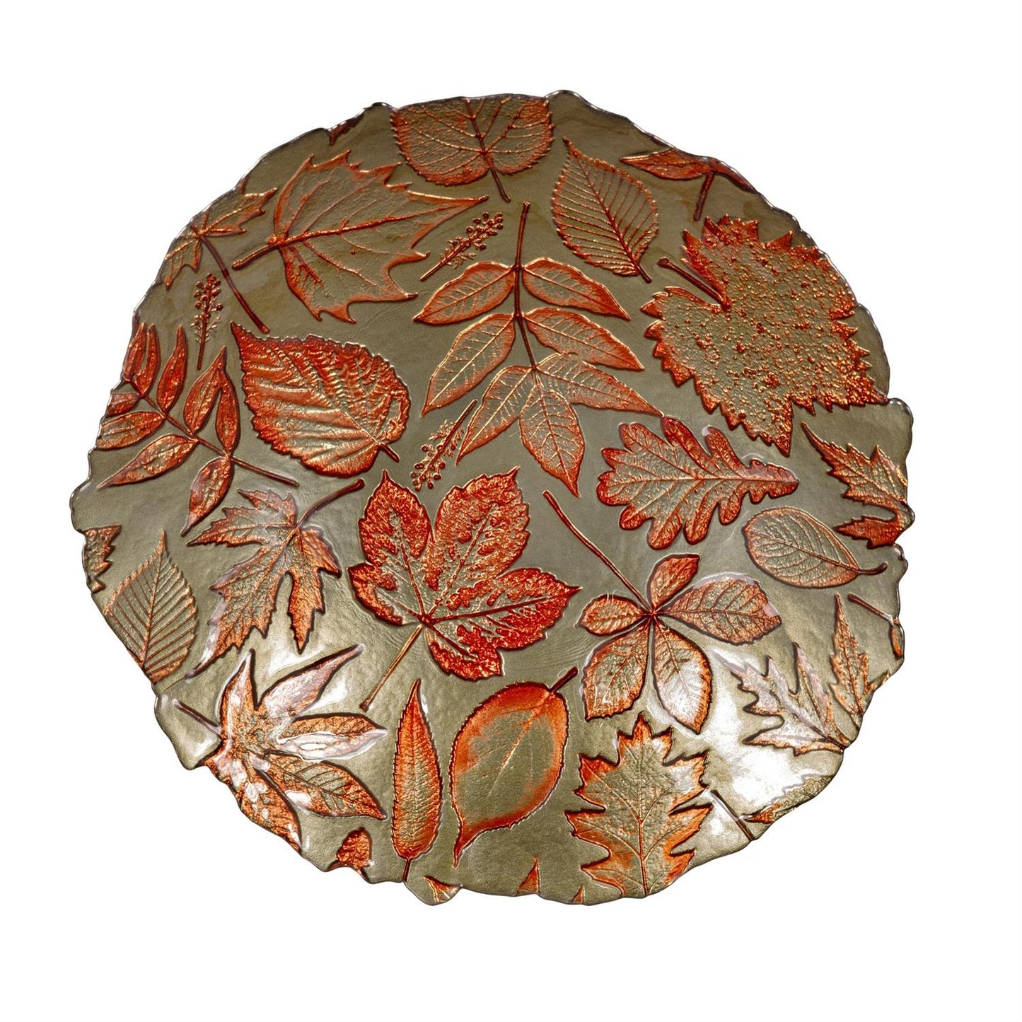 Harvest Blossom Leaves Bowl - 11.75"