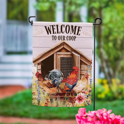 Coop Suede Garden Flag