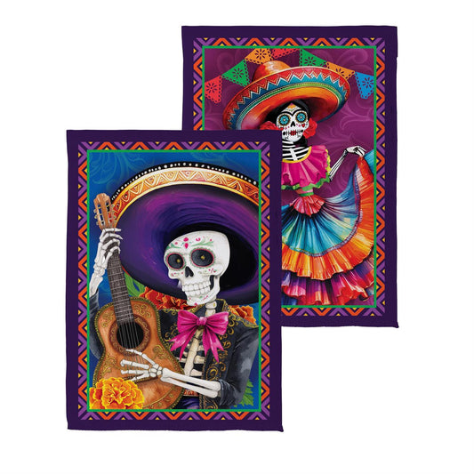 Day of the Dead Garden Flag