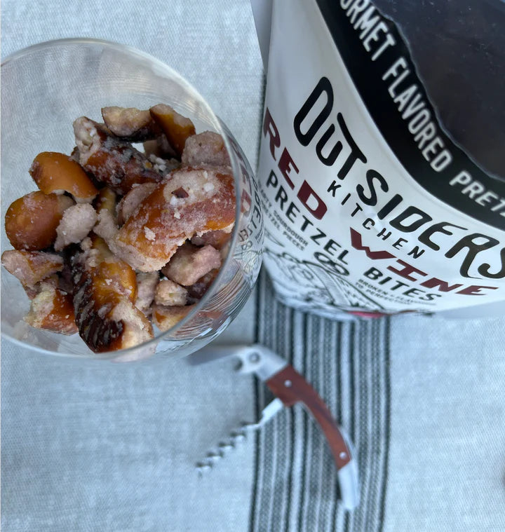 Outsiders Red Wine Pretzel Bites