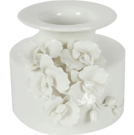 Seaford Floral Short Vase