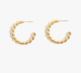 Marrin Costello Jewelry: Rita Hoop Earrings