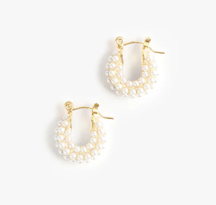 Marrin Costello Jewelry: Audrey Pearl Earrings